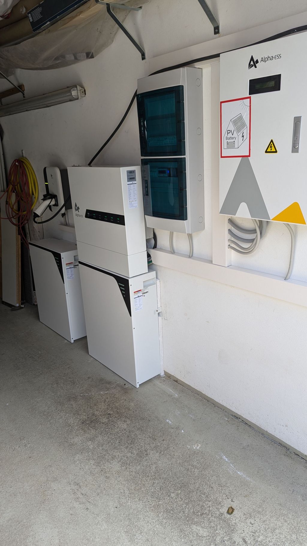 PV-Anlage mit Batteriespeicher im Eigenheim